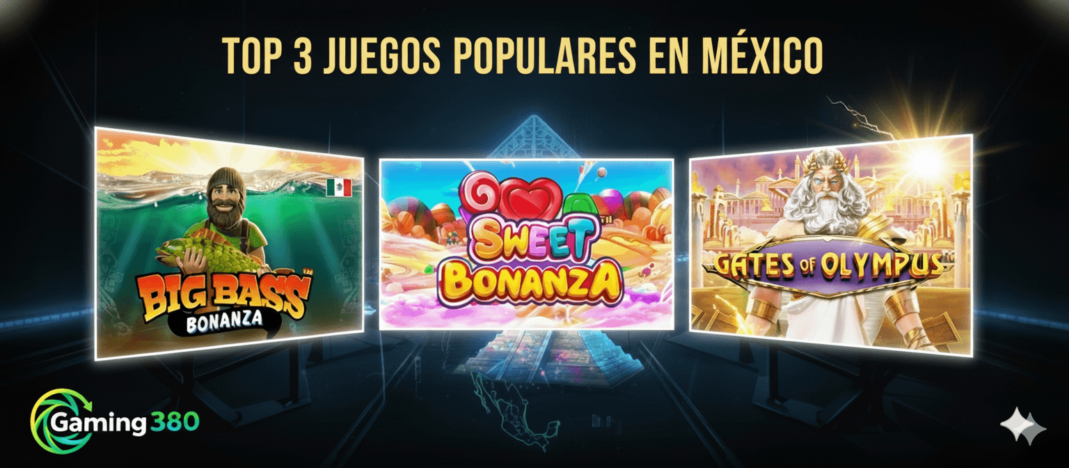Top 3 juegos más populares en México 